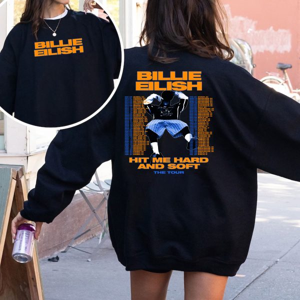 Billie Eilish Tour 2 Sides Tshirt Hoodie Sweatshirt