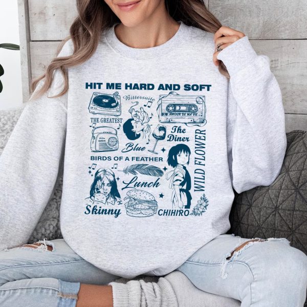 Hit Me Hard And Soft Tracklist Tshirt Hoodie Sweatshirt