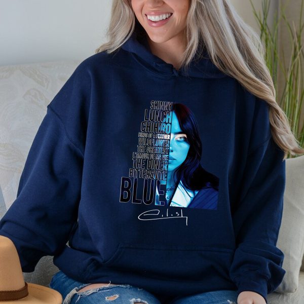 Billie Eilish Album Tshirt Hoodie Sweatshirt