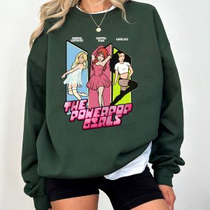 Powerpop Girl Chappell Roan, Sabrina Carpenter, Charli XCX Tshirt Hoodie Sweatshirt